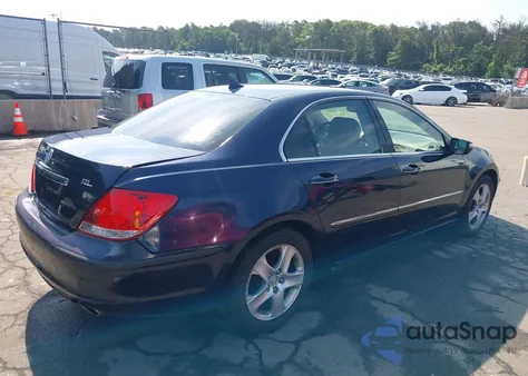 2005 Acura Rl from USA, damaged, VIN JH4KB16515C014778